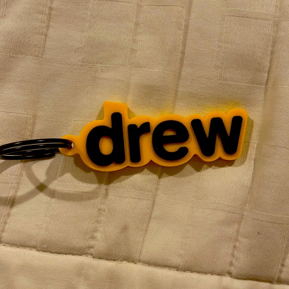 Justin Bieber Drew keychain